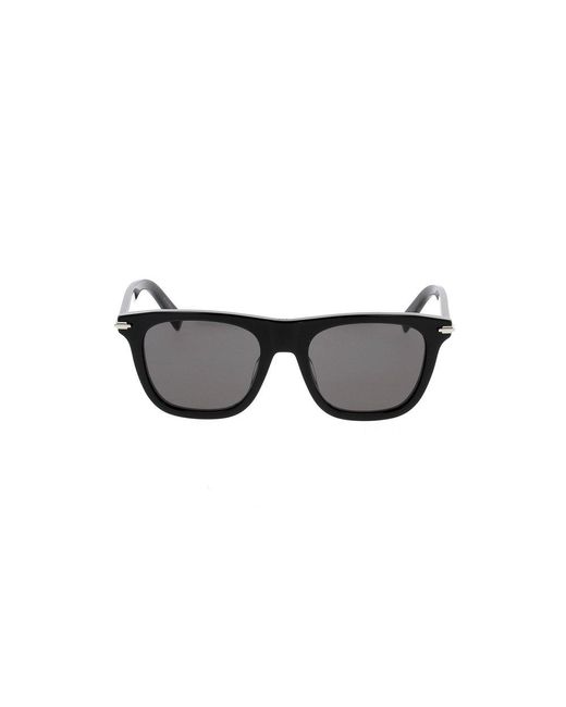Dior Black Rectangle-frame Sunglasses for men