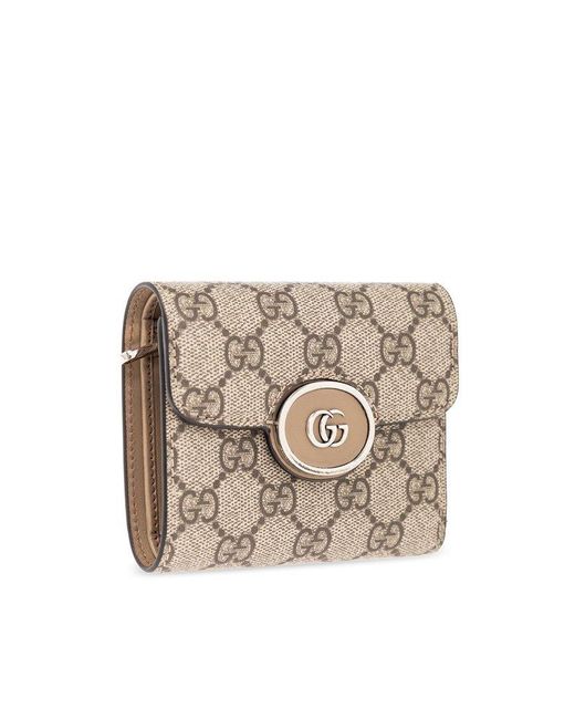 Gucci Natural Petite GG Medium Wallet