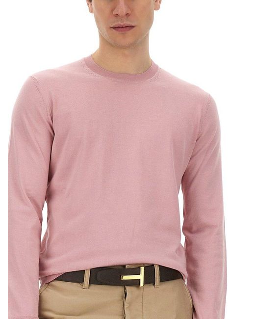 Tom Ford Pink Cotton Jersey for men