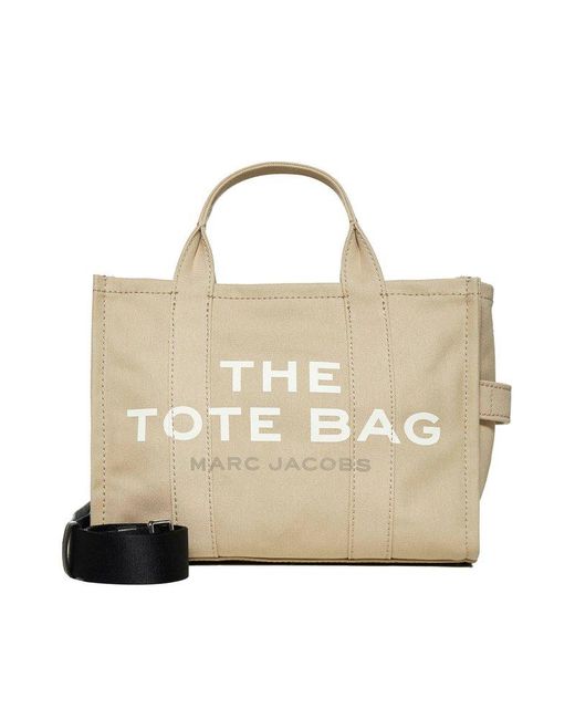 marc jacobs small traveler tote bag beige