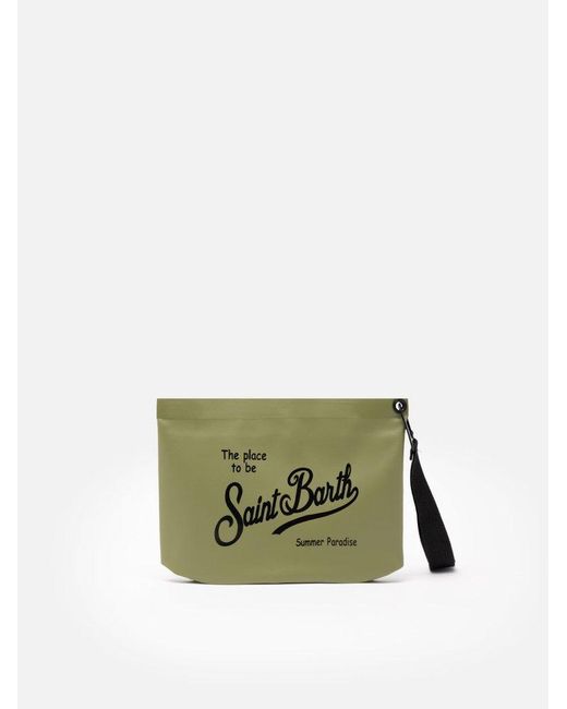 Mc2 Saint Barth Green Wristlet Clutch