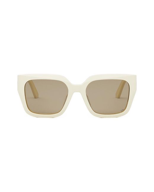 Dior White Square-frame Sunglasses