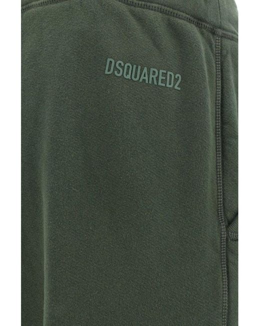 DSquared² Green Sweatpants for men