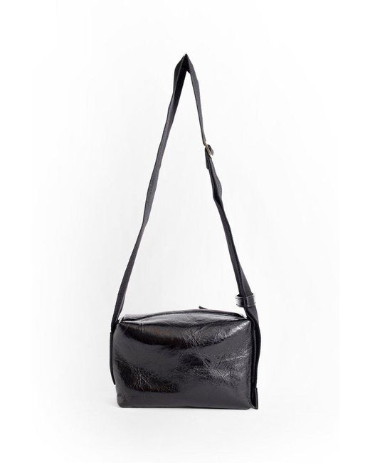 Uma Wang Black Square-shaped Crossbody Bag