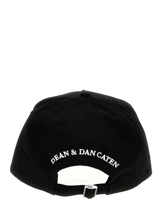 DSquared² Black Vip Hats for men