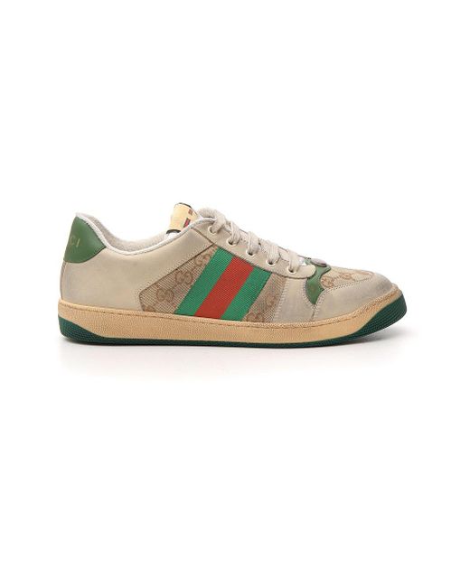 gucci mens sneakers white