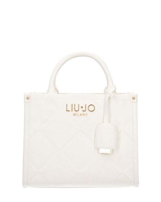Liu Jo White Charm Handbag