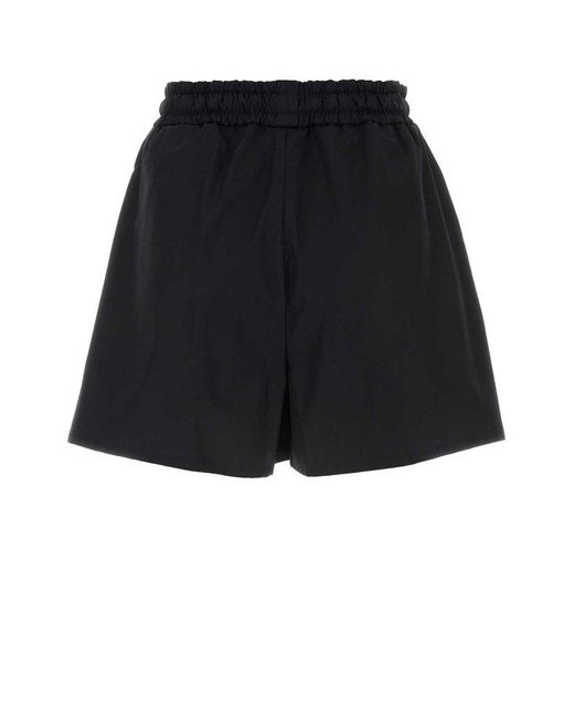 Moncler Black Shorts