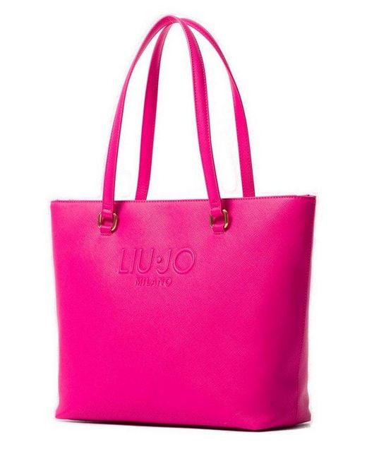 Liu Jo Pink Shopping Bag