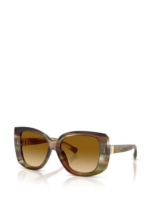 Dolce & Gabbana Multicolor Square Frame Sunglasses