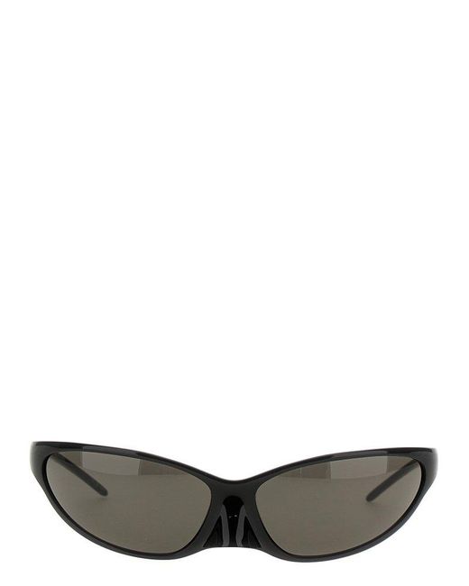 Balenciaga Black 4G Cat Sunglasses