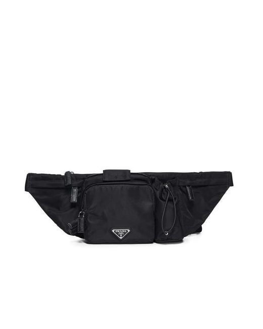 waist bags and bumbags Prada Synthetic Re-nylon Belt Bag in Black for Men Mens Bags Belt Bags 