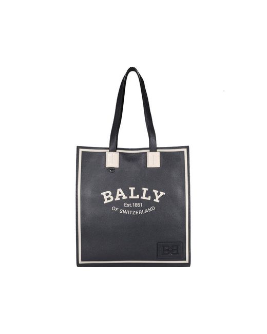 Bally Leather Crystalia Top-handle Tote Bag in Black | Lyst Canada