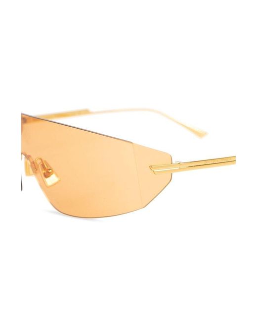 Bottega Veneta Natural Oversized Frame Sunglasses for men