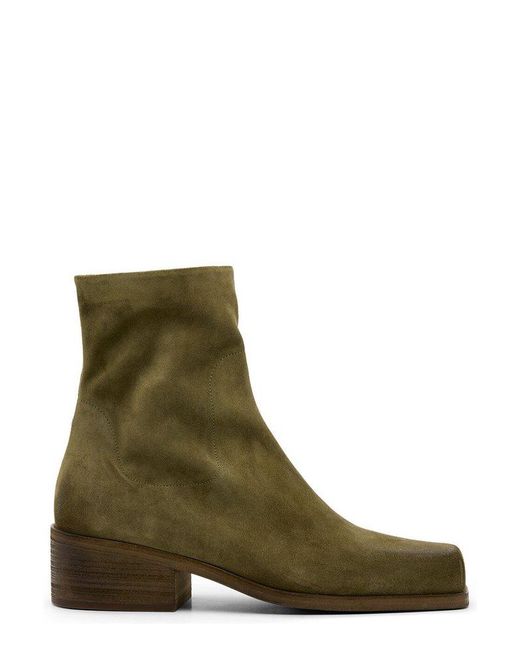 Marsèll Green Cassello Ankle Boots for men