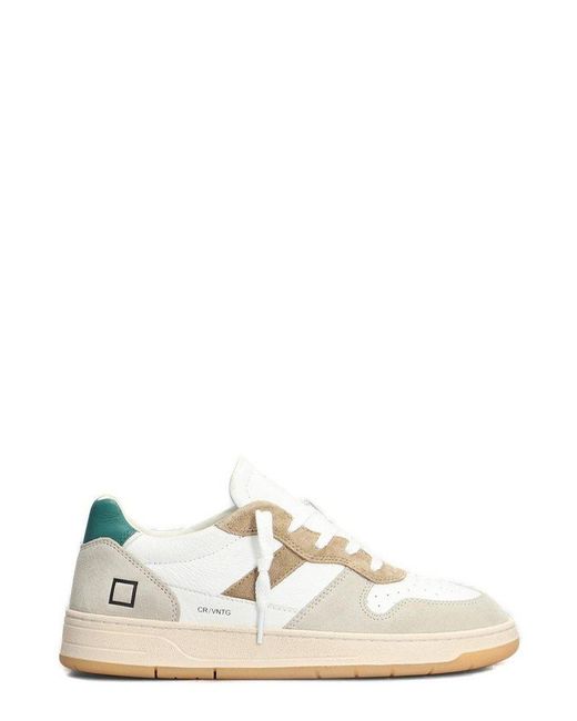 Date White Court 2.0 Lace-Up Sneakers for men