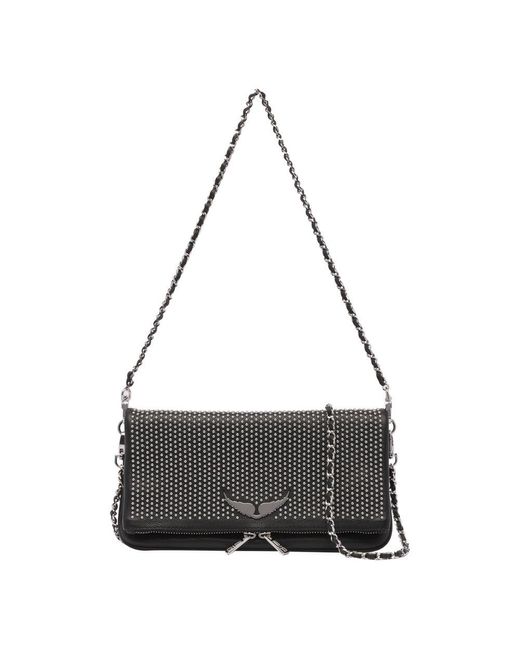 Miu Miu mini sequinned shoulder bag - Gold Bag strap Zadig & Voltaire -  IetpShops IC