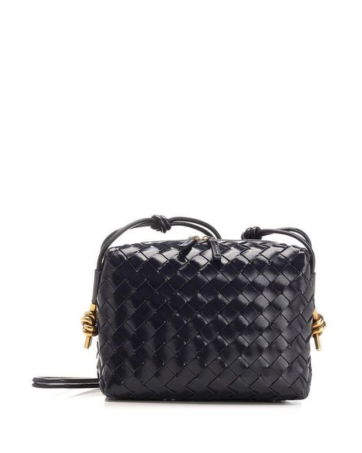 Bottega Loop Camera Crossbody Bag in Black Lyst