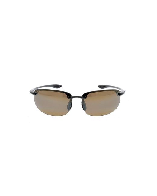 Maui Jim Black Ho'okipa Polarized Sunglasses for men