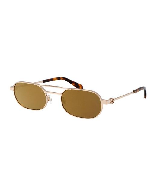 Off-White c/o Virgil Abloh Natural Off- Sunglasses