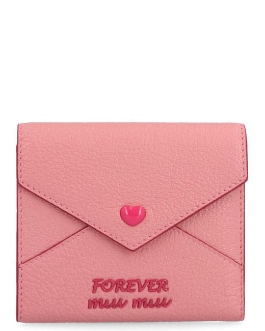 Miu Miu Pink 'forever ' Wallet