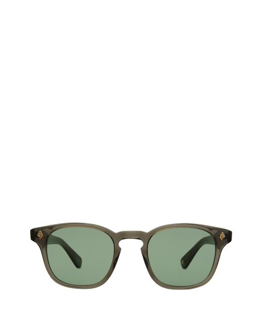 Garrett Leight Green Ace Sunglasses for men