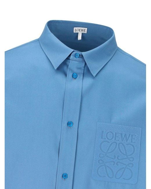 Loewe button discount down shirt