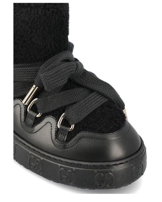 Gucci Black Flat Shoes