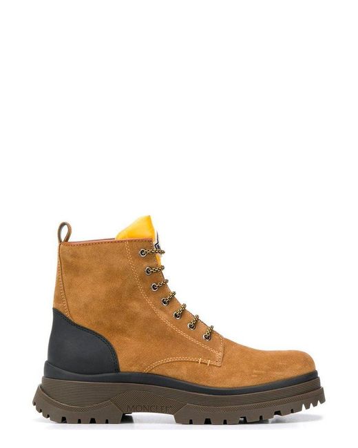 Moncler Brown Ulysse Hiking Boots for men