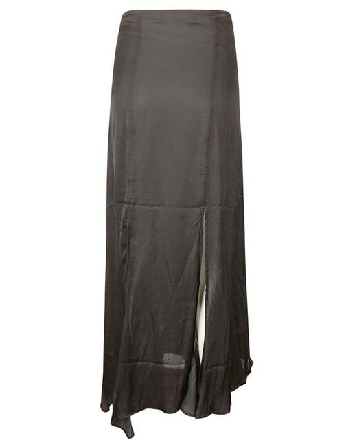 Y. Project Gray Hook And Eye Slip Skirt