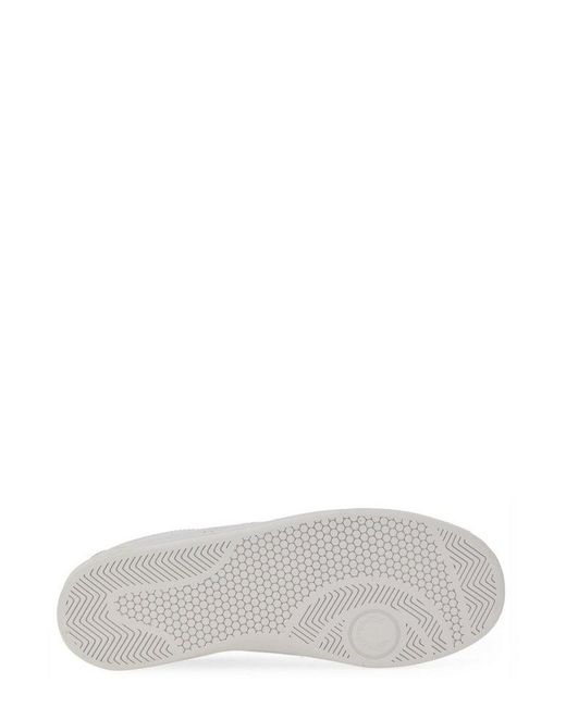 Fred Perry White Laurel Wreath Low-Top Sneakers for men