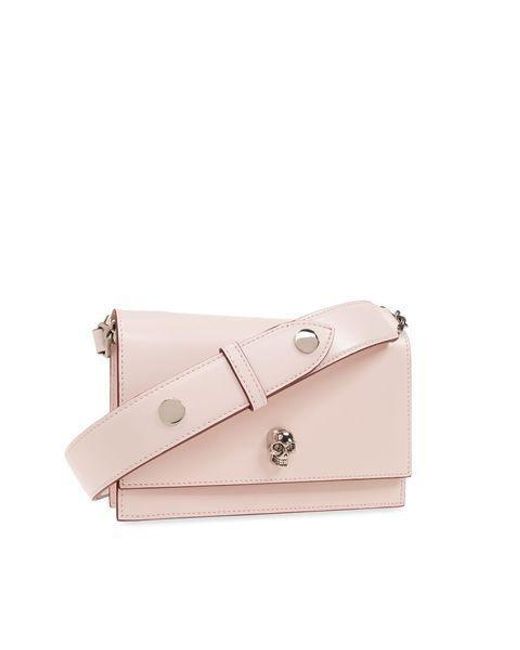 Alexander McQueen Pink Embellished Shoulder Bag,