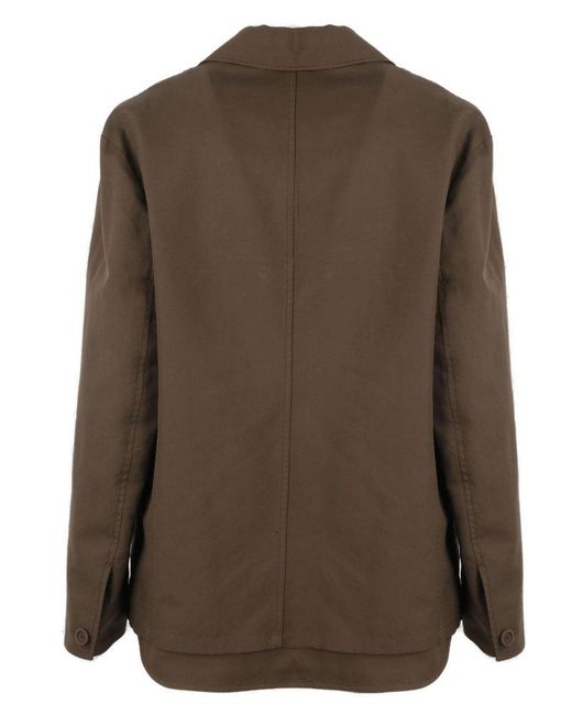 Dior Brown Single-breasted Long-sleeved Blazer for men