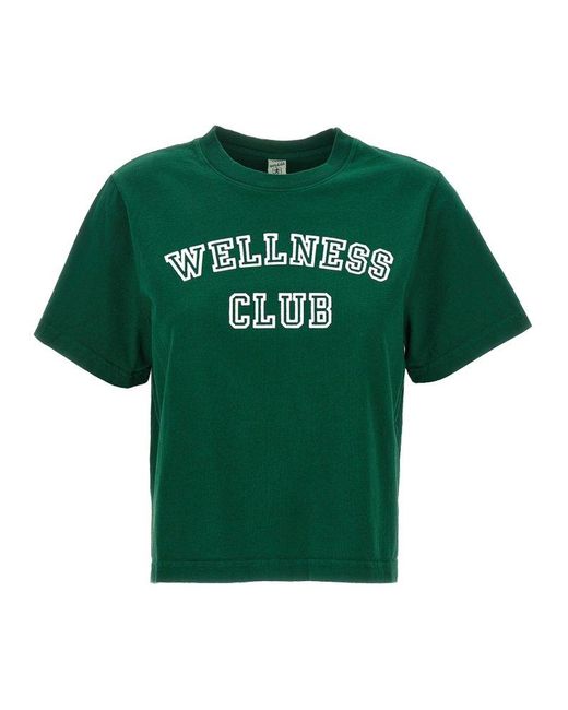 Sporty & Rich Green Wellness Club T-shirt