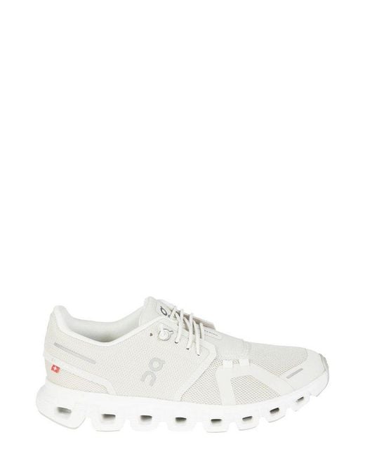 On Shoes White Cloud 6 Sneakers