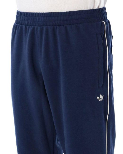 Adidas Originals Blue Adicolor Track Pants for men