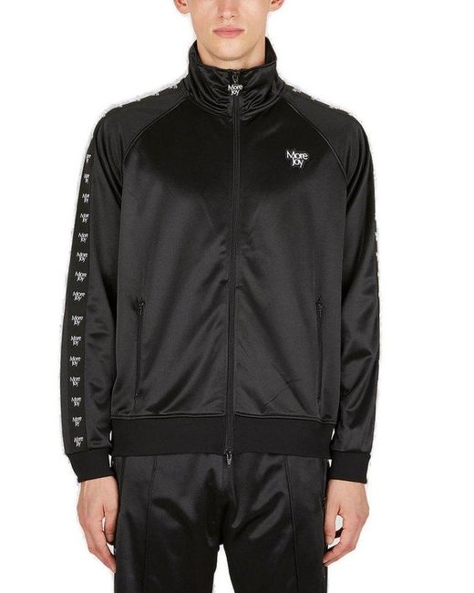 More Joy Black C Logo Tape Zipped Track Jacket
