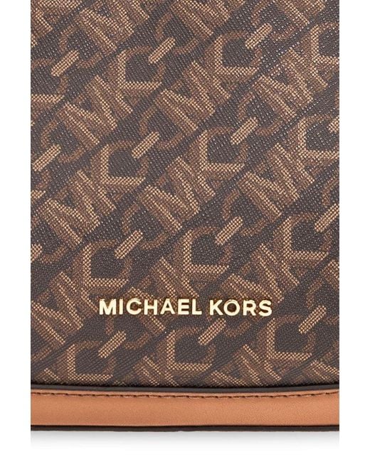 MICHAEL Michael Kors Brown Medium Monogram Tote Bag