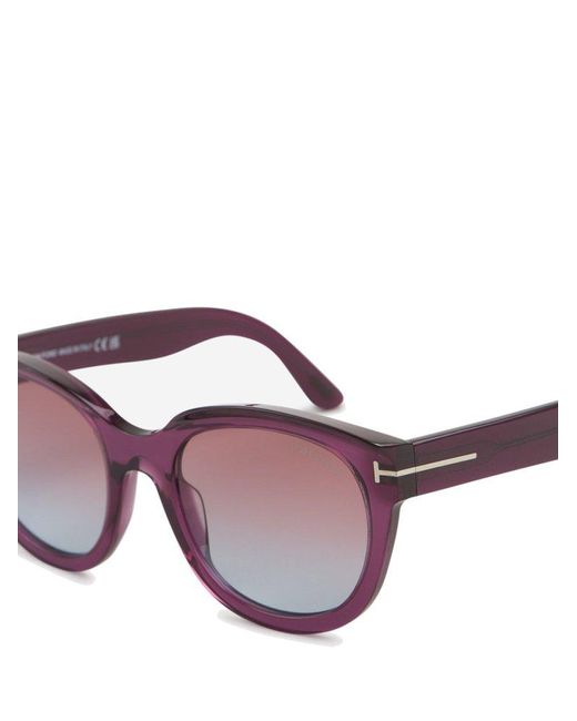 Tom Ford Purple Cat-eye Sunglasses