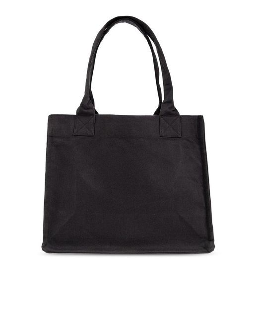 Ganni Black Shopper Bag,