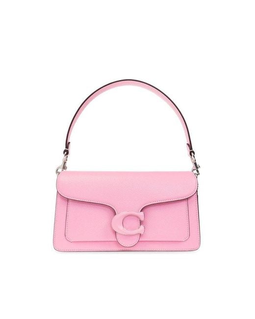 COACH Pink Tabby 26 Leather Shoulder Bag