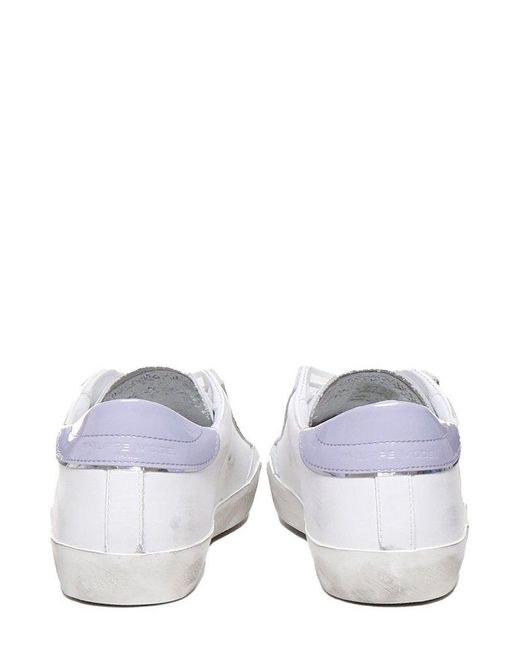 Philippe Model White Prsx Lace-up Sneakers