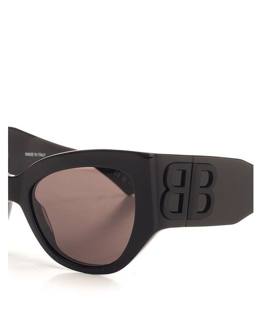 Balenciaga Black "bossy" Cat-eye Sunglasses