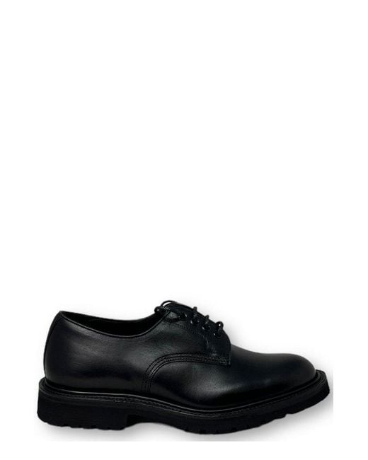 Tricker's Black Daniel Tramping Lace-up Shoes for men