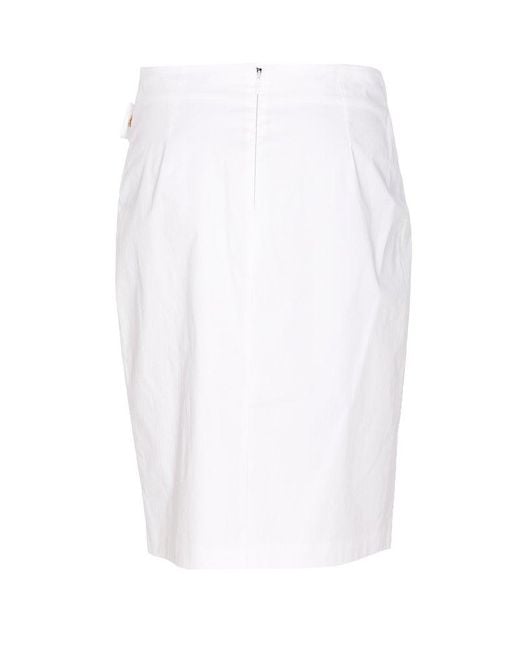 Pinko White Skirts