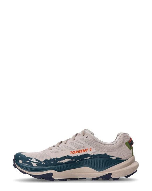 Hoka One One Blue Torrent 4 Lace-up Sneakers for men