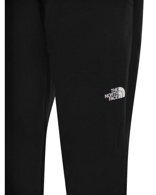 The North Face Black Reaxion Fleece Jogger Trousers for men