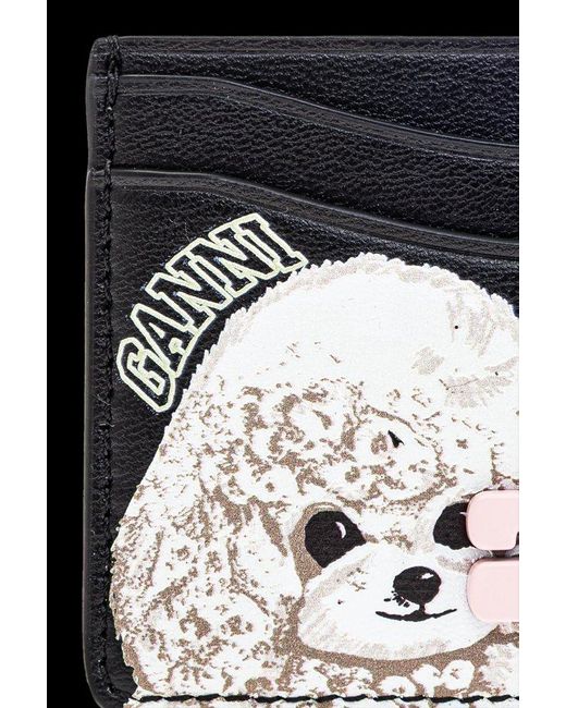 【関税込・国内発送】GANNI Black Poodle Bou Card Holder A6769_5898_099_1.jpg?sw=2000