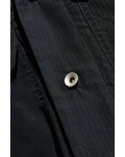 Rick Owens Black Shirt Tommy for men