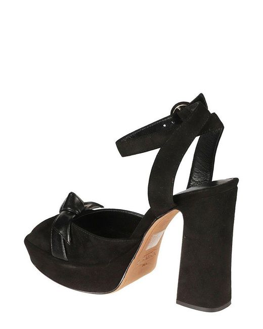 Alexandre Birman Black Ankle Strap Sandals